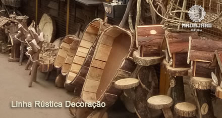 Linha Rústica Decoração